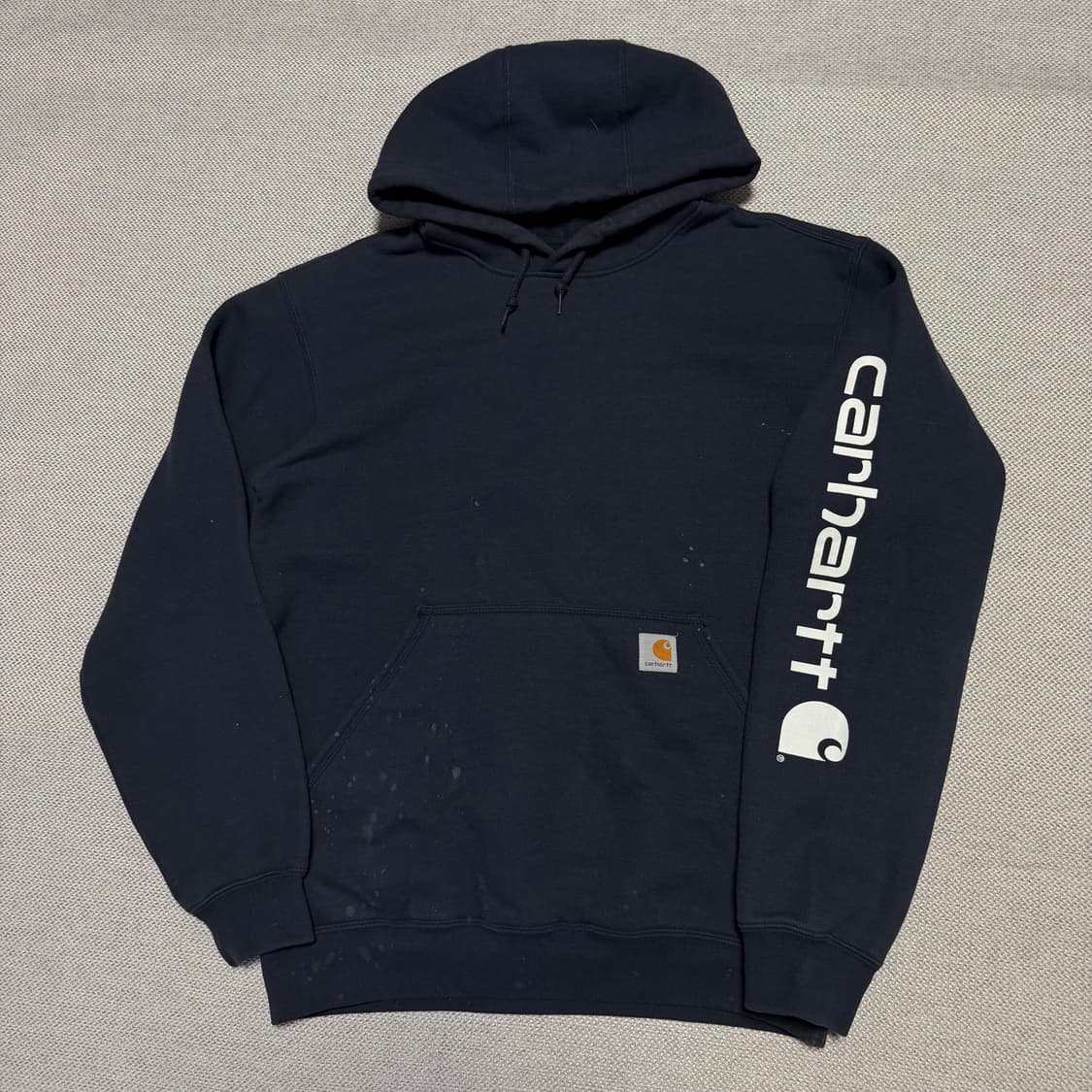 칼하트 사이드로고 오리지널 핏 후드티 상품이미지1