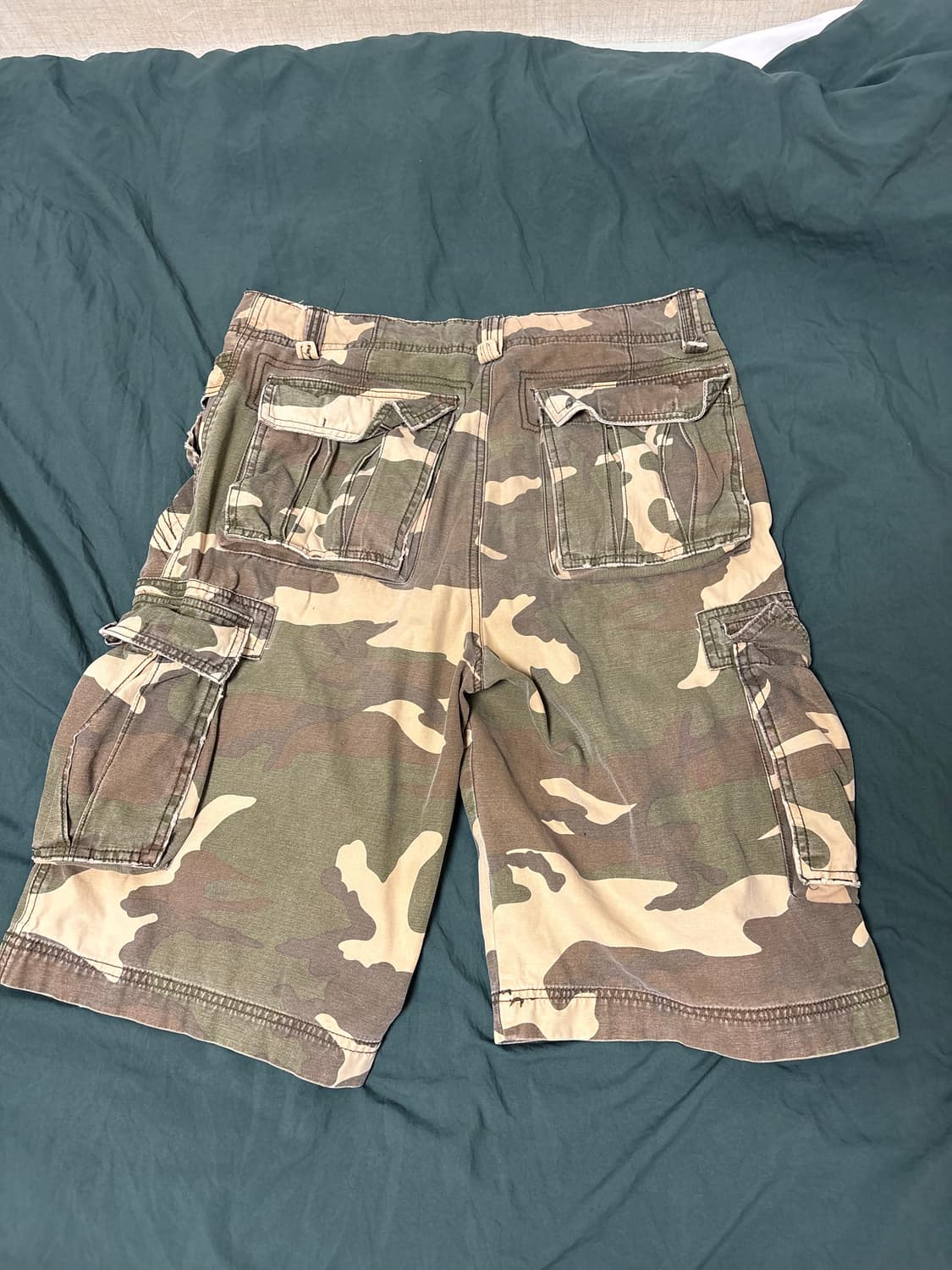 빈티지 카모 버뮤다 상품이미지2