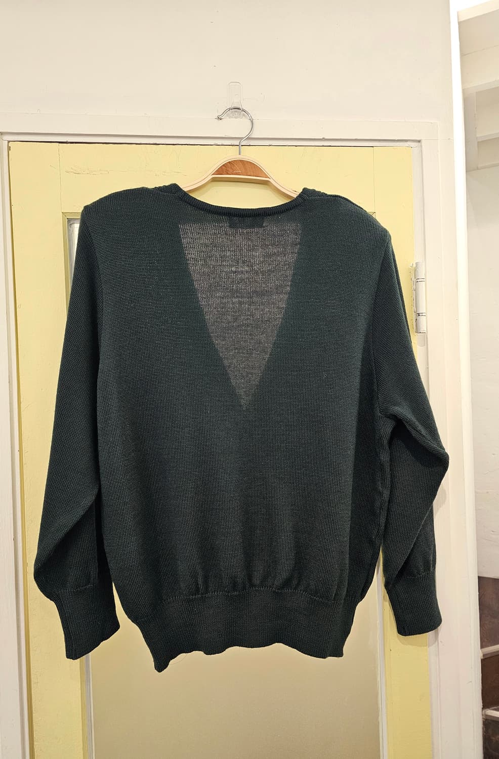 Rina 그린 울 가디건 상품이미지5