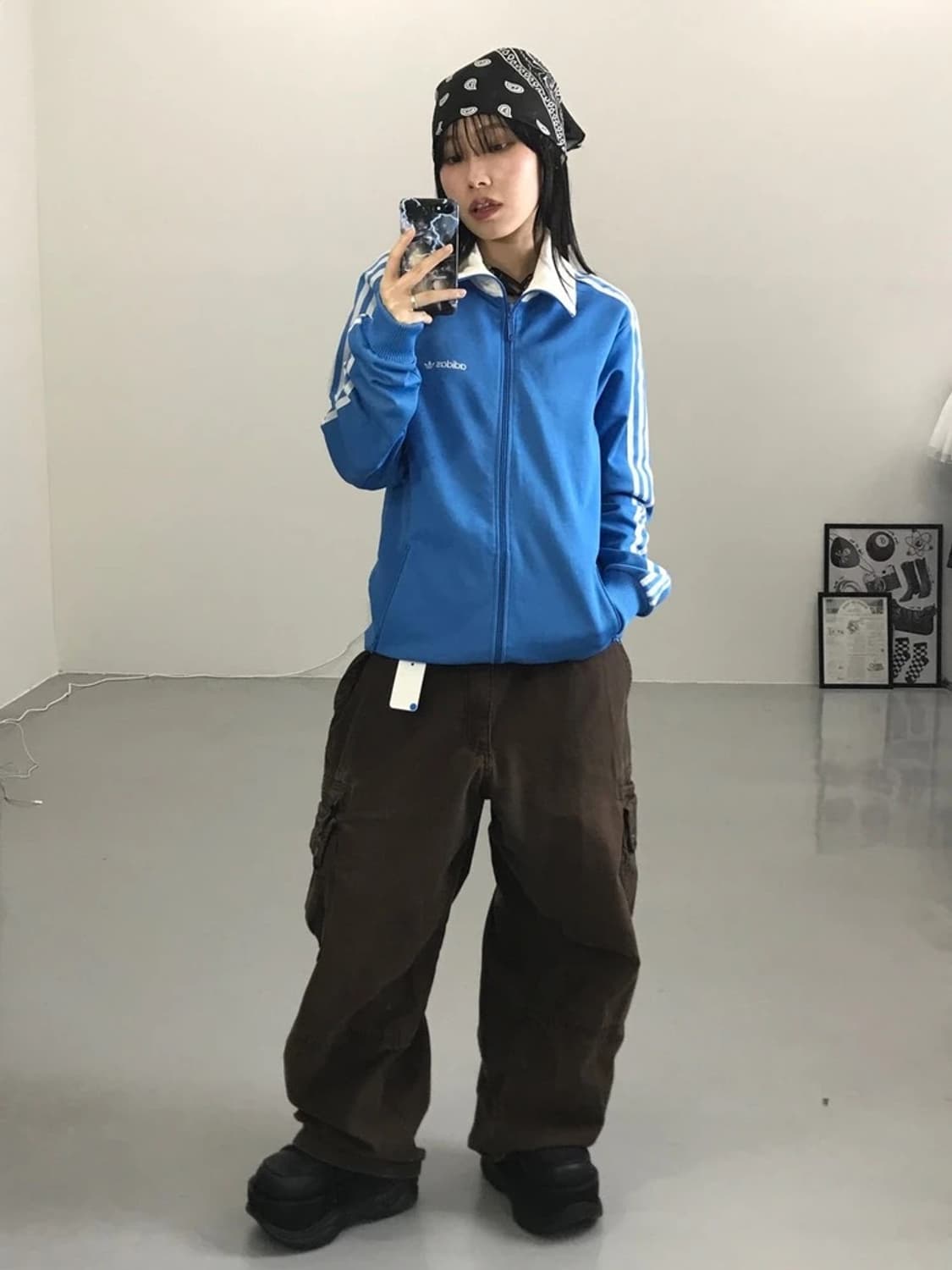 아디다스 라이트 블루 져지 상품이미지1