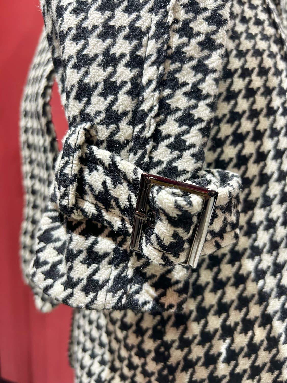 egoist coat 에고이스트 하운드투스 체크 코트 상품이미지5