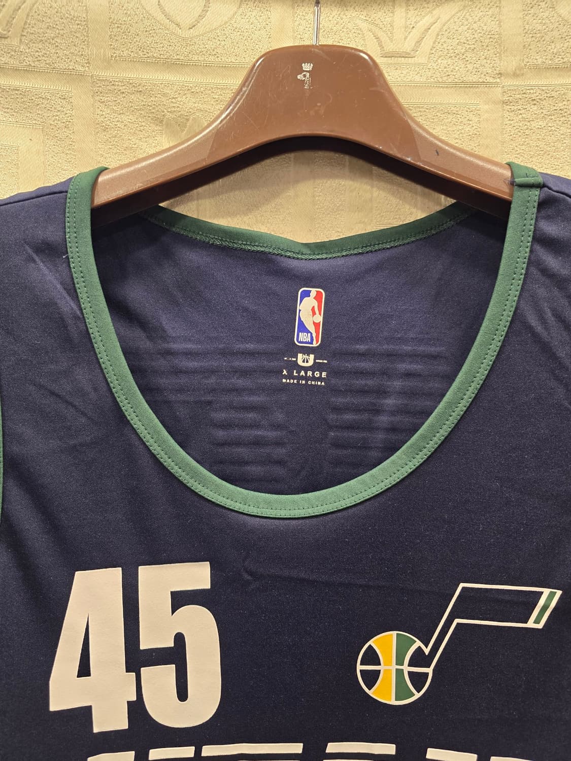 NBA 유타재즈 도노반 미첼 45번 농구 저지 XL(105) 상품이미지2