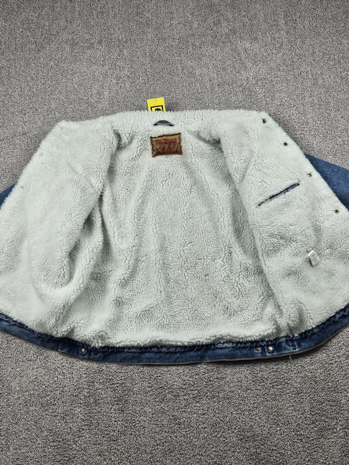 90's 리바이스 쉐르파 데님 트러커 자켓 ( XL ) / 10333 상품이미지9