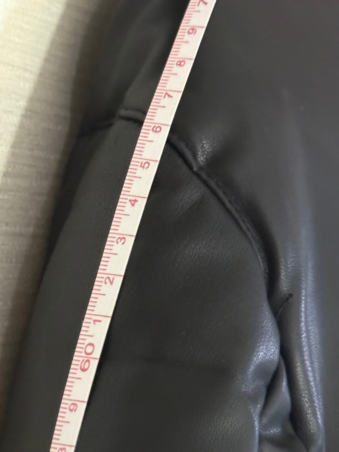 Zara AW22 leather puffed jacket 상품이미지8