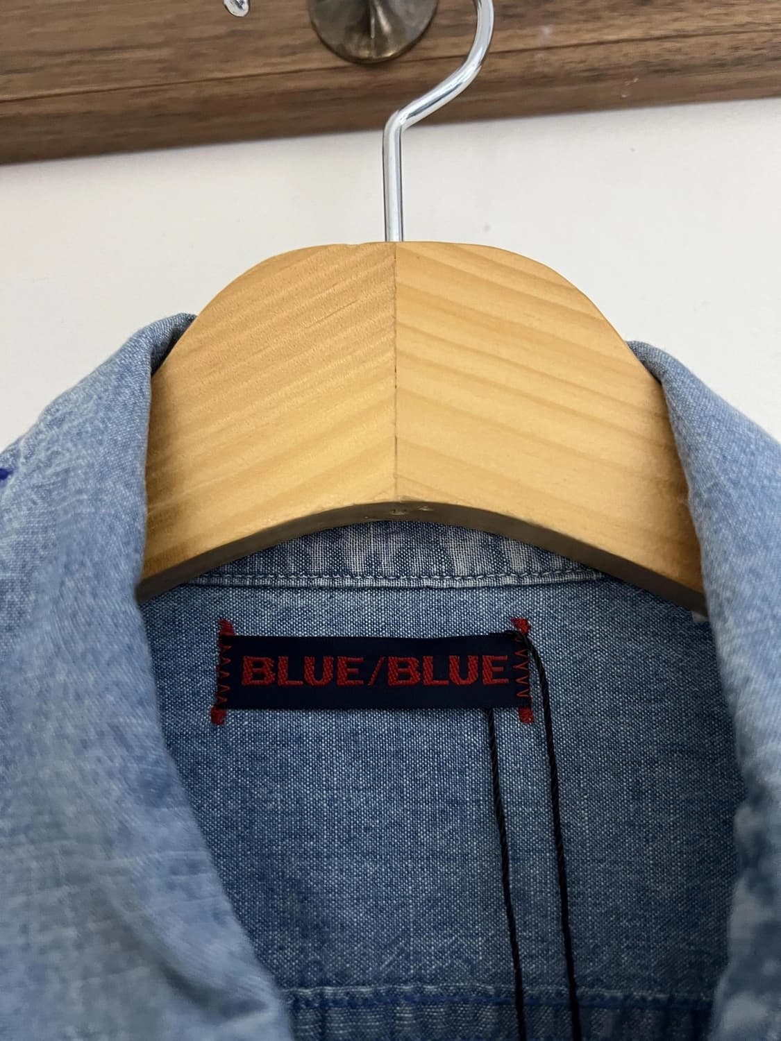 블루블루 샴브레이 셔츠 상품이미지2