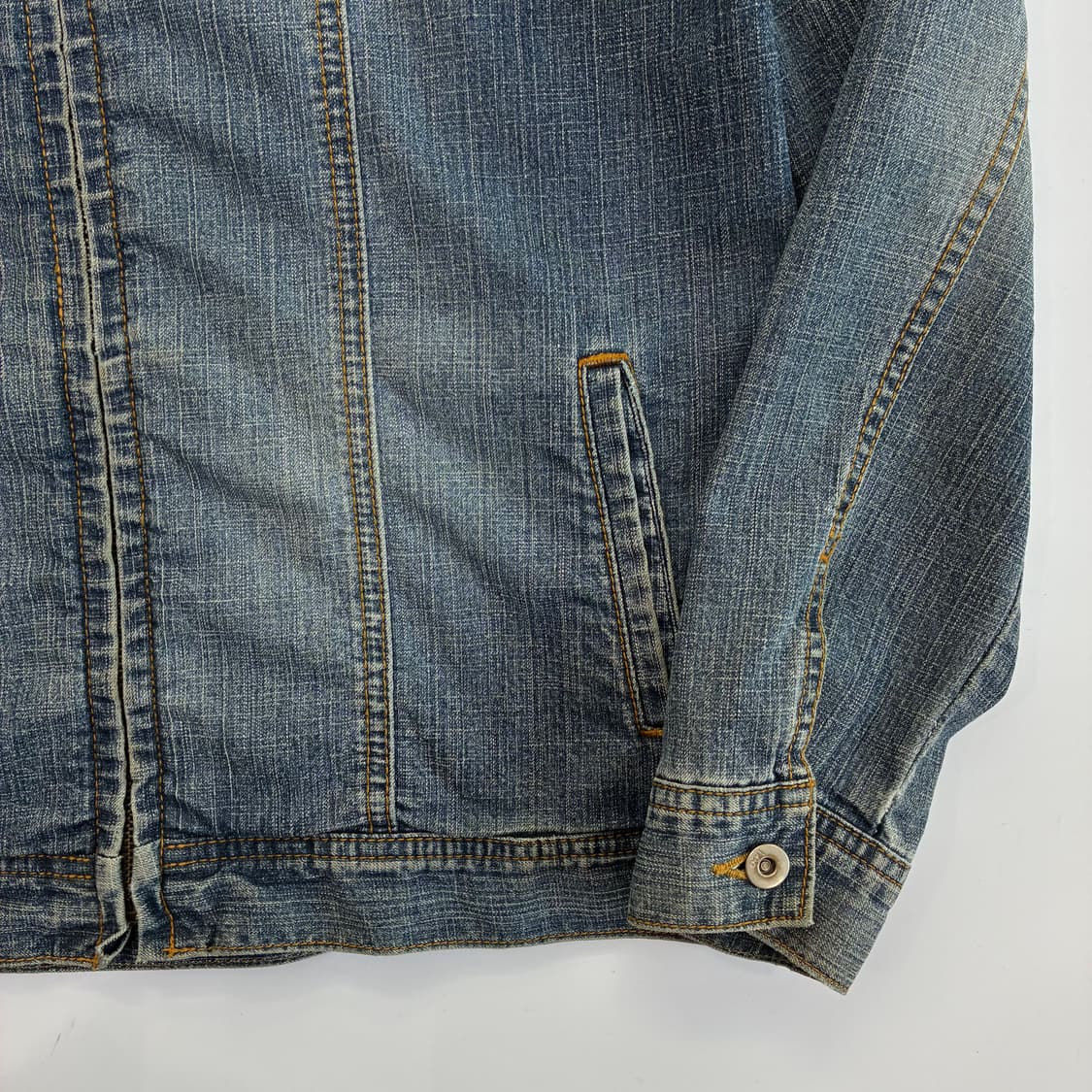 Lee  리 워시드 데님 후드 자켓  상품이미지4