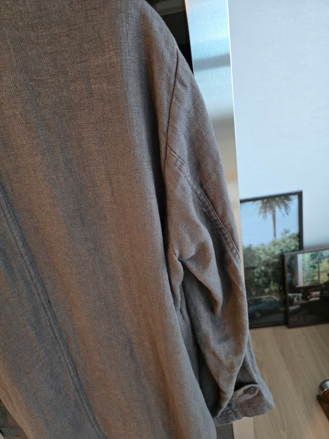 워드로브41 린렌 롱코트 L사이즈 입니다 상품이미지5