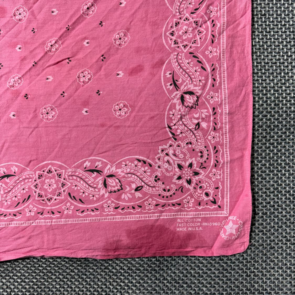 빈티지 usa 반다나 패스트 컬러 (old-8610) 상품이미지3