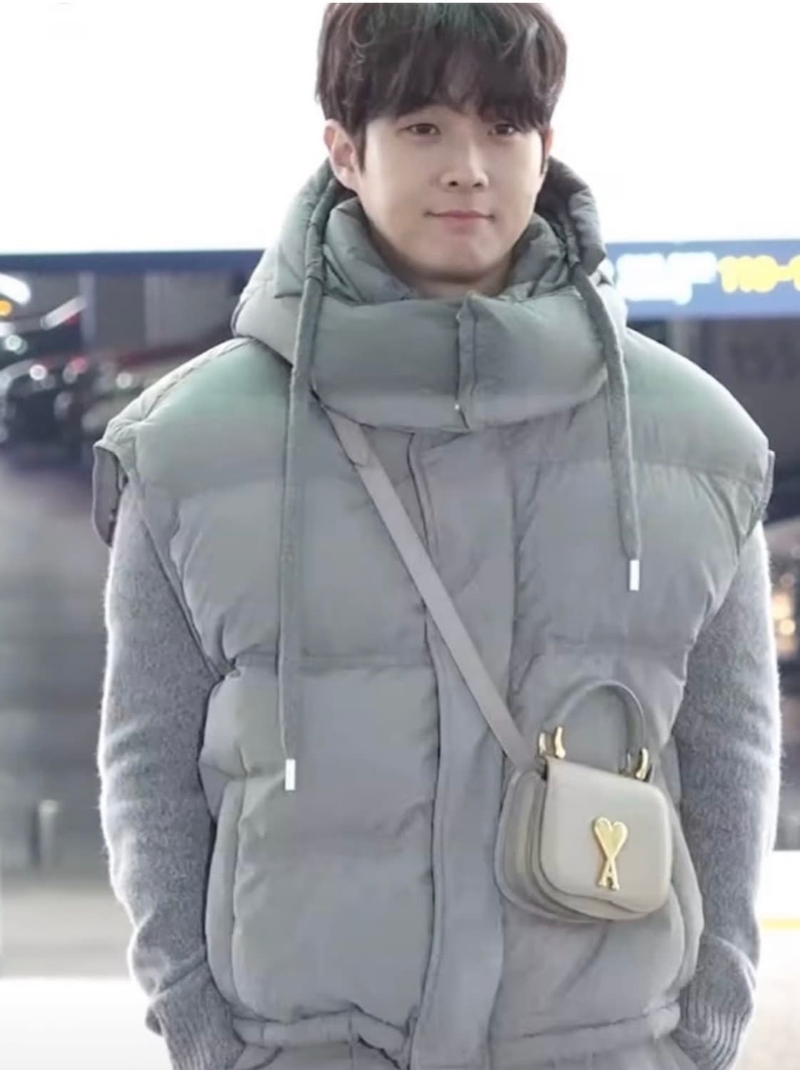 (새제품) 아미 패딩 배스트 L 블랙 상품이미지8