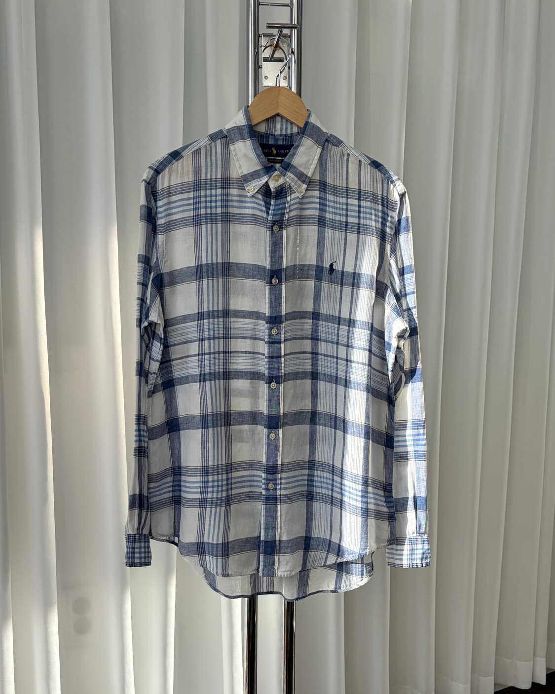 [M]폴로 랄프로렌 린넨 셔츠 클래식 핏 상품이미지2