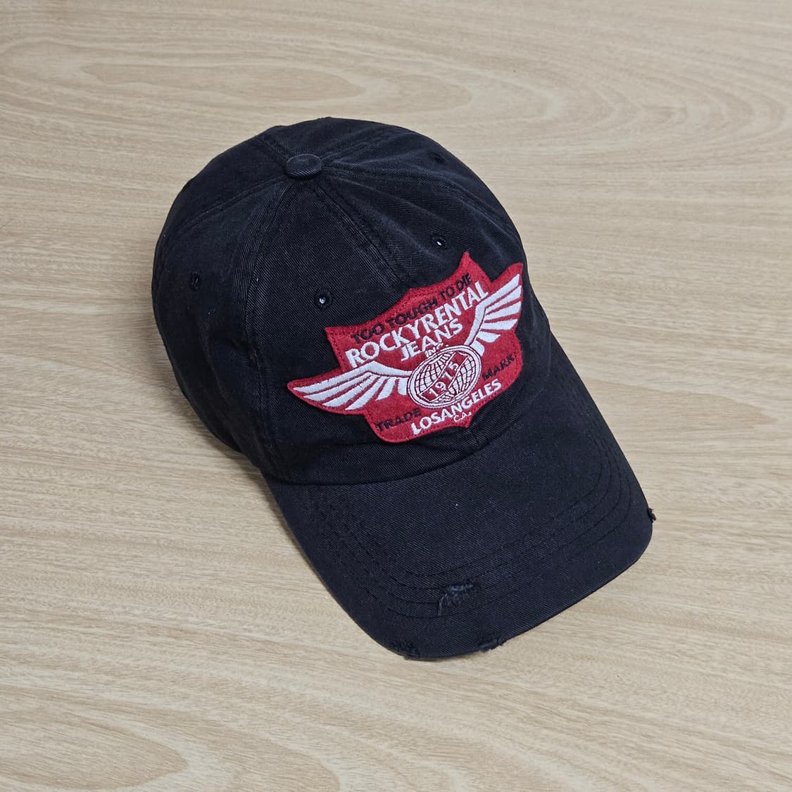 J cap & co Y2K 빈티지 데미지 볼캡 상품이미지1