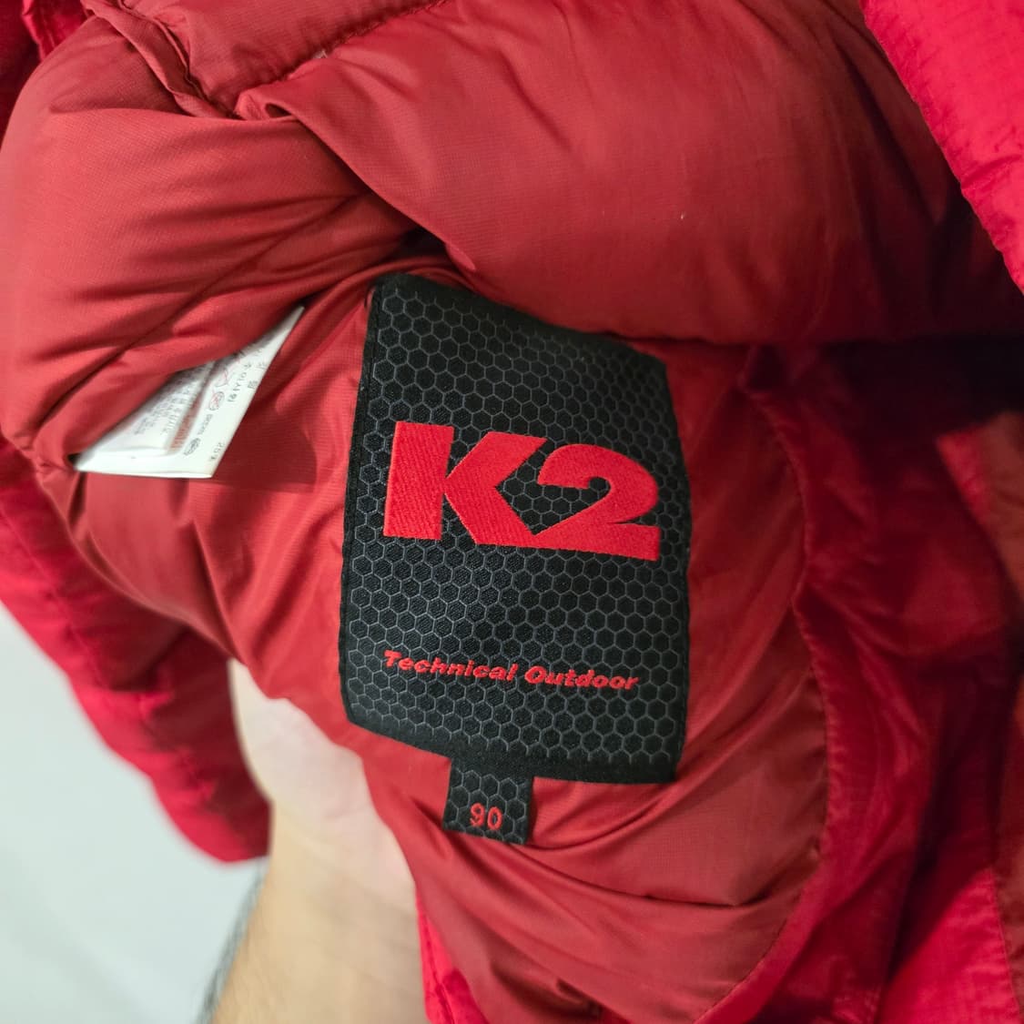 K2 남성 덕다운 패딩 90 사이즈 상품이미지7