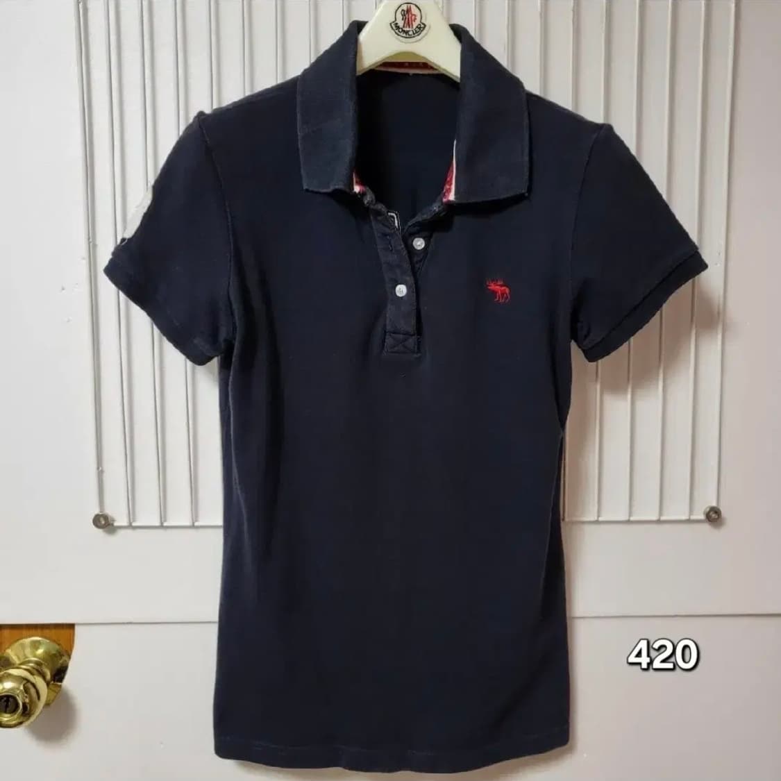 420 ) 아베크롬비 빈티지 폴로반팔티 s 예쁨 상품이미지1