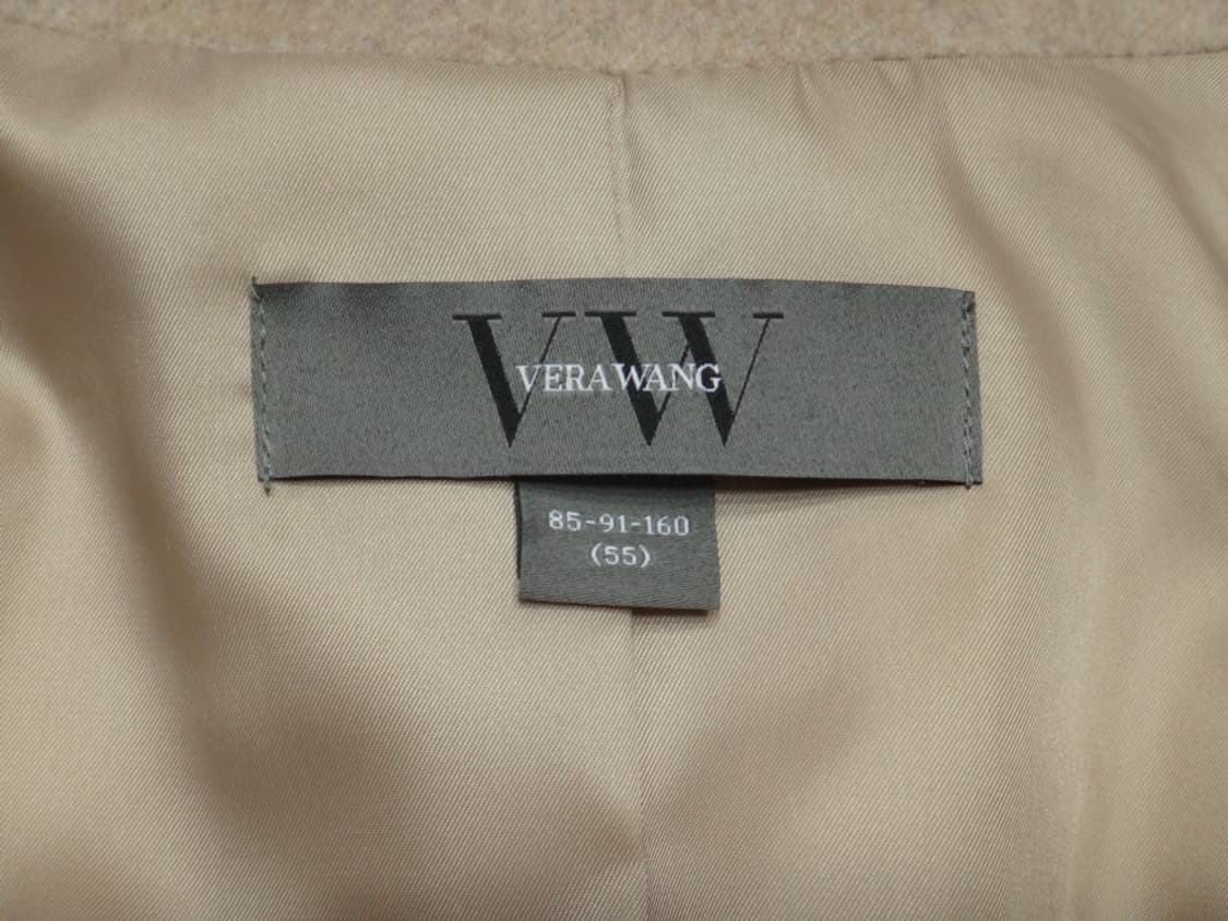 (55size) 베라왕 VeraWang 울 캐시미어혼방 롱코트 상품이미지7