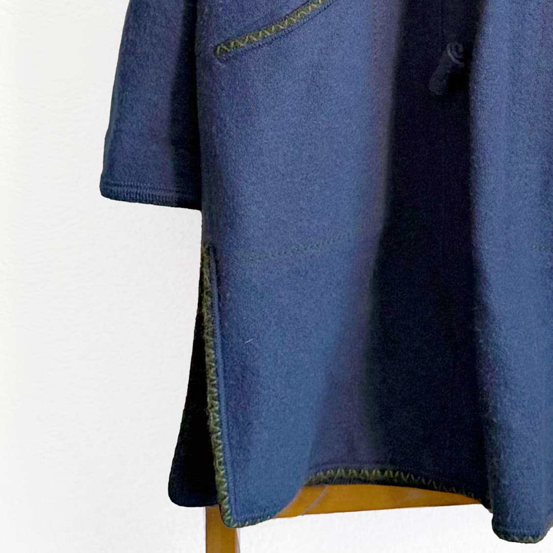 푸른숲 네이비 더플 코트 상품이미지3