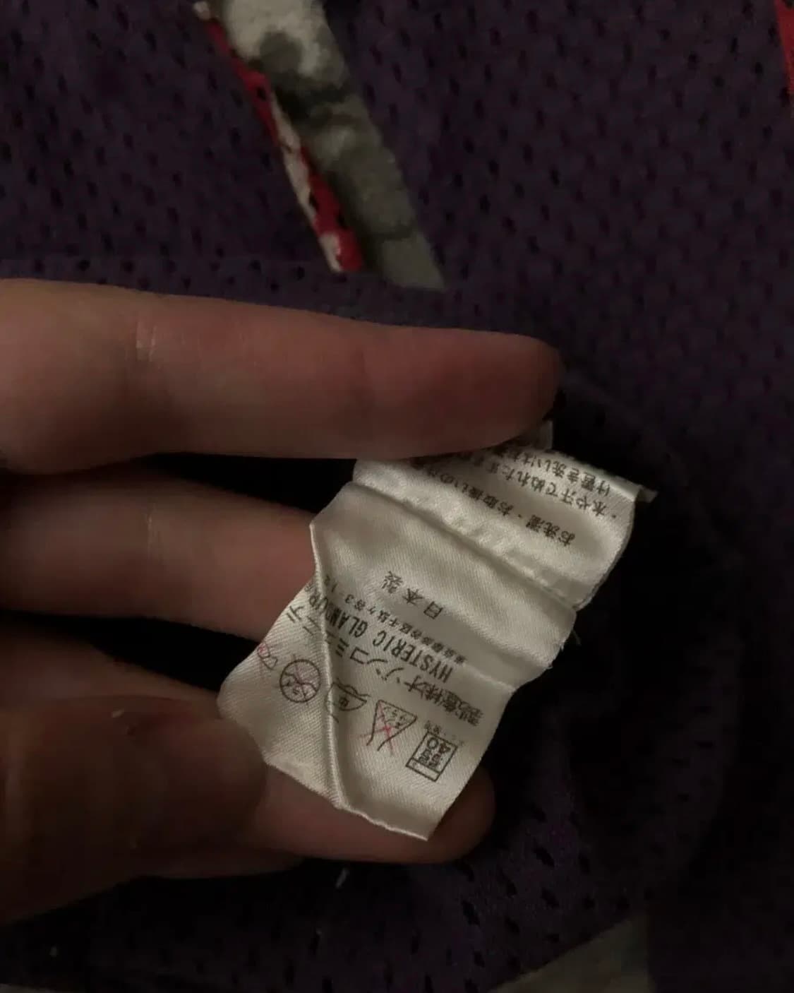 히스테릭글래머 90‘s 걸프린팅  매쉬 탑 상품이미지7