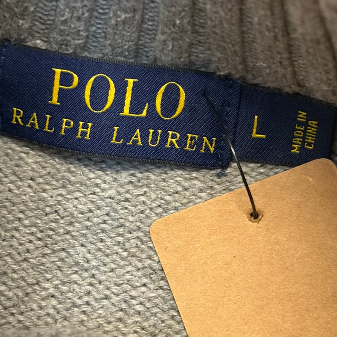 10s 미국 빈티지 폴로랄프로렌 버튼 터틀넥 니트 상품이미지5