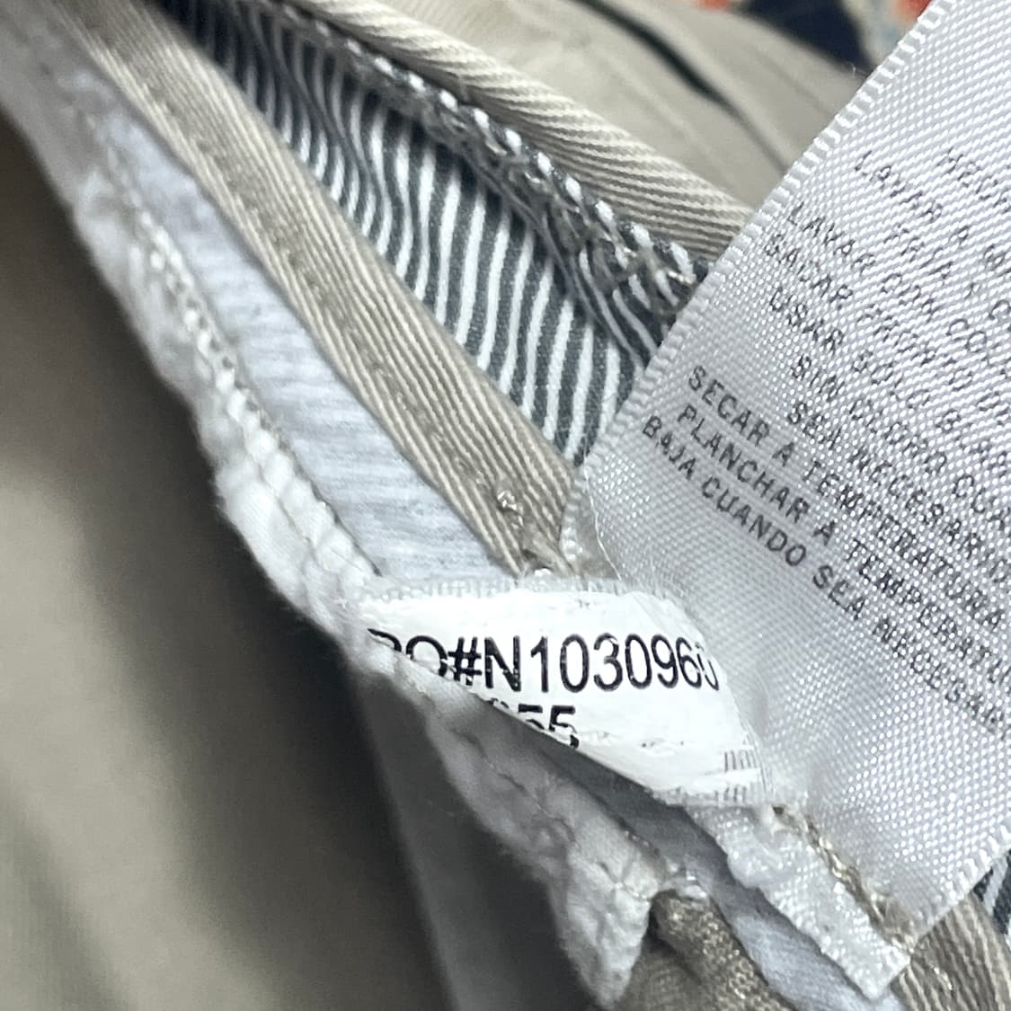 나우티카 베이지 치노팬츠 면바지 남성38/32 상품이미지5