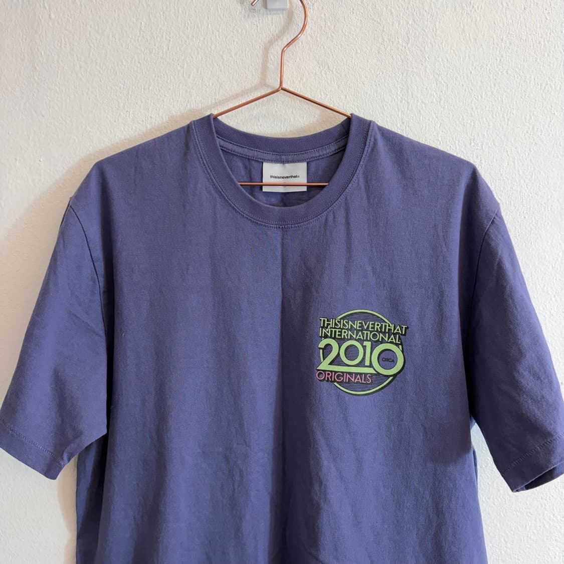 디스이즈네버댓 2010 반팔 티셔츠 퍼플(M) 상품이미지3