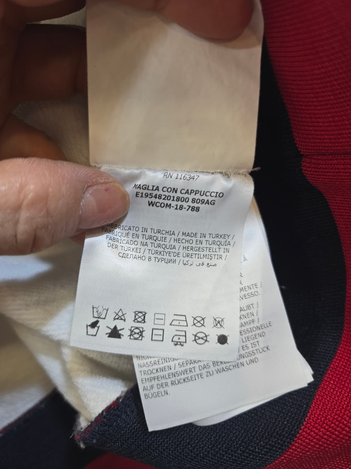 몽클레어 화이트(매장정품 )후드티(14y 160 상품이미지8