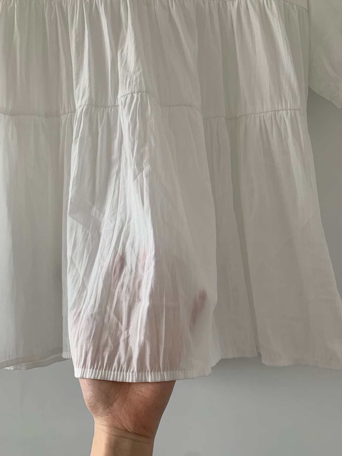 화이트 상하이 블라우스 상품이미지3