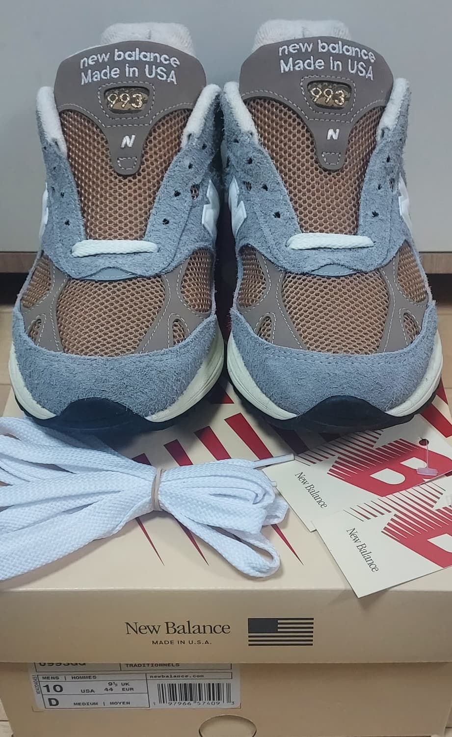 (280)뉴발란스 993 쉐도우 그레이 드리프트우드  상품이미지1