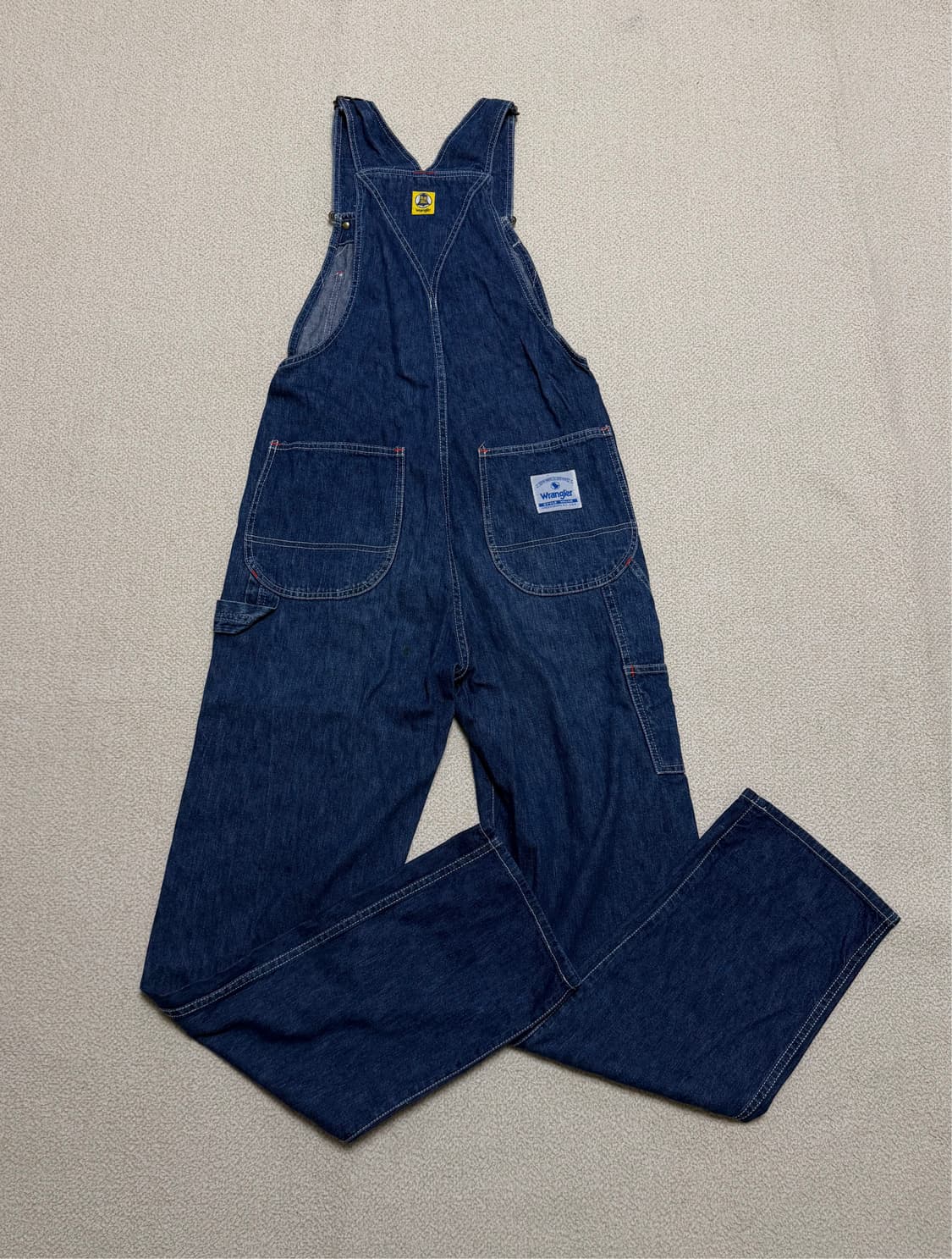 90s 랭글러 블루벨 데님 오버롤 상품이미지2