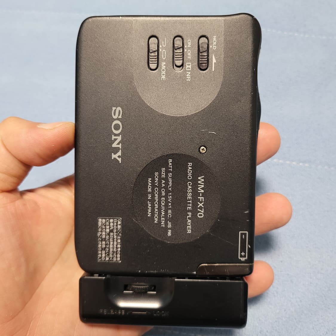 소니 워크맨 WM-FX70 카세트 부품용 상품이미지2