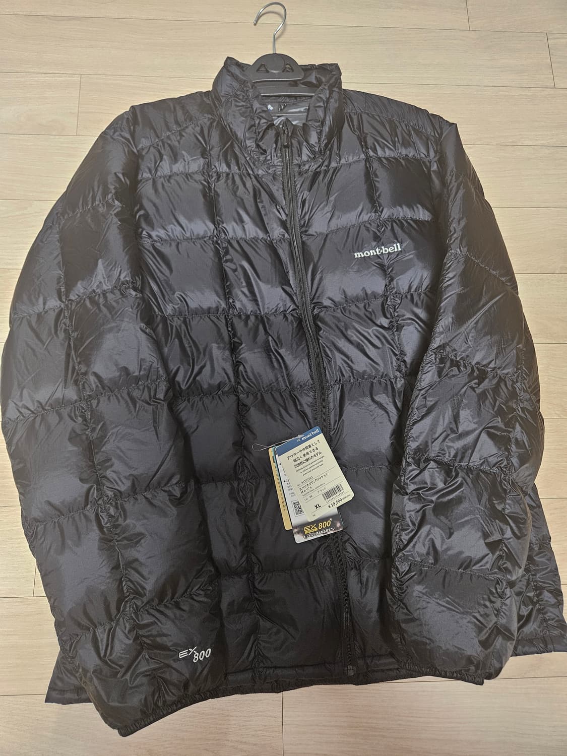 몽벨 수페리어 슈페리어 800 다운 패딩 블랙 XL 상품이미지1