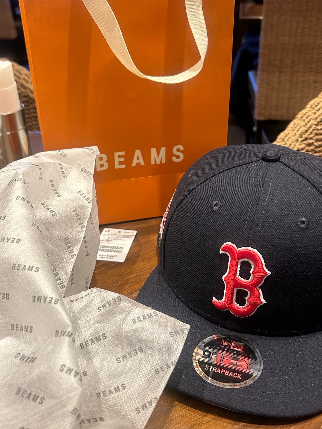 [OS] 뉴에라 x BEAMS 빔즈 50주년 볼캡 9FIFTY MLB 상품이미지1