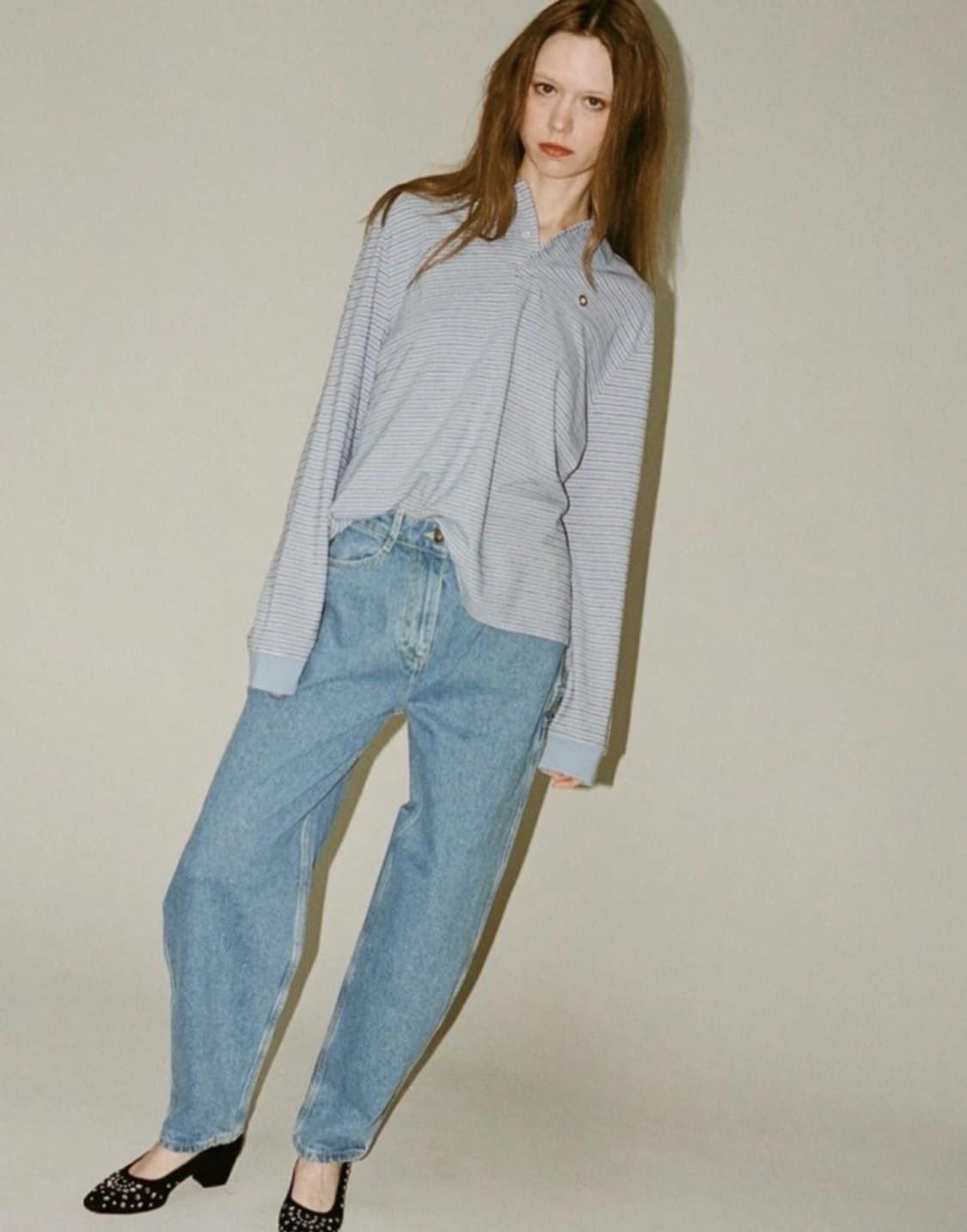 삭스파츠 세레나 폴로 카라티셔츠 S 상품이미지5