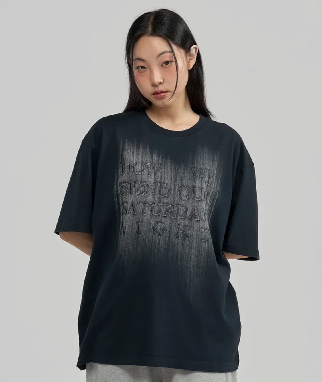 주앙옴므 브러시 페이딩 하프슬리브 티셔츠(XS)쿠어/파브레가/슬로우애시드 상품이미지6