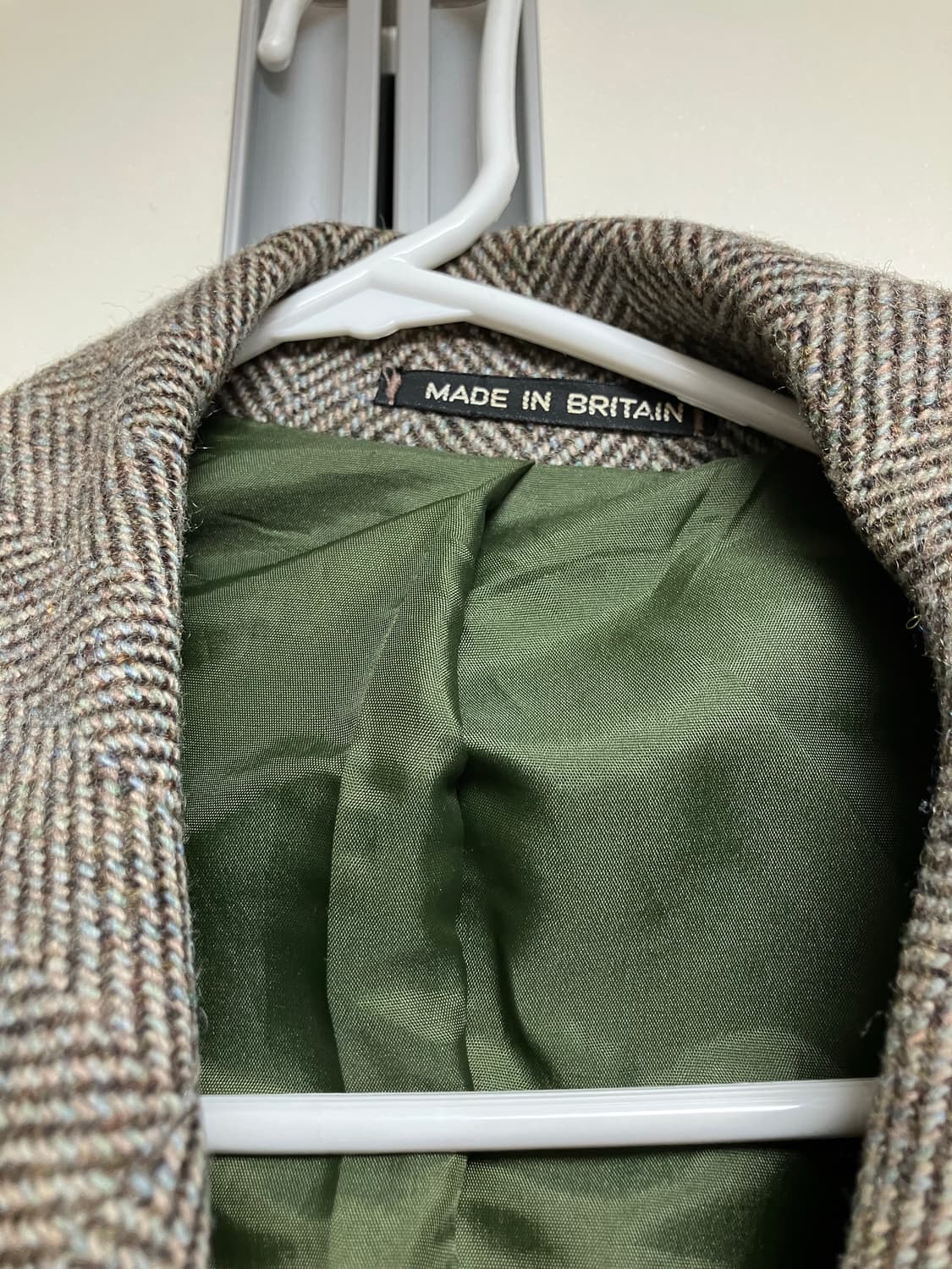 Made in UK 헤링본 울 자켓 L (100-105) 상품이미지2