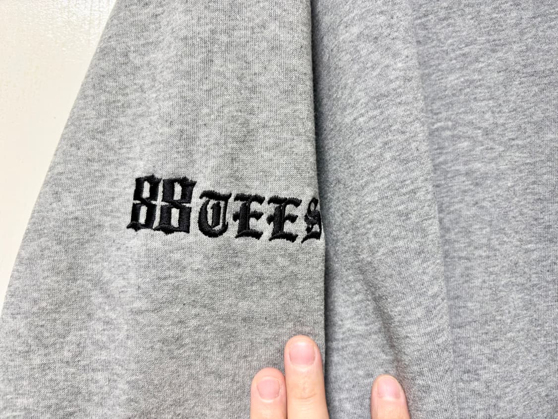 88 eighty eight 기모 집업 스웻 후디 새제품 미국산 상품이미지5