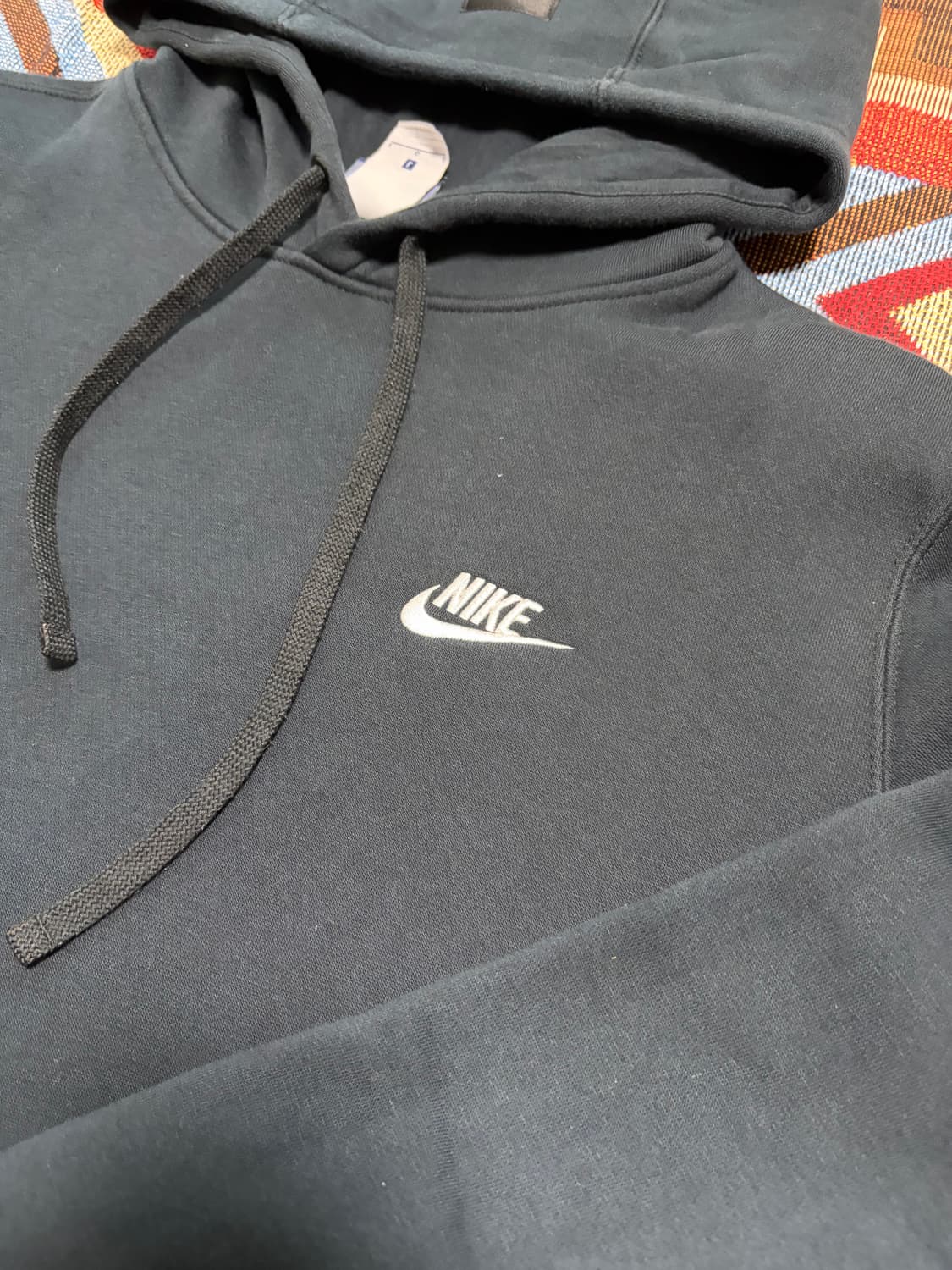 L) 나이키 후드티 블랙 상품이미지3