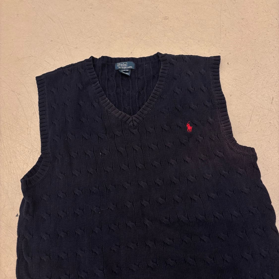 폴로 랄프로렌 포니 네이비 니트 베스트 상품이미지2
