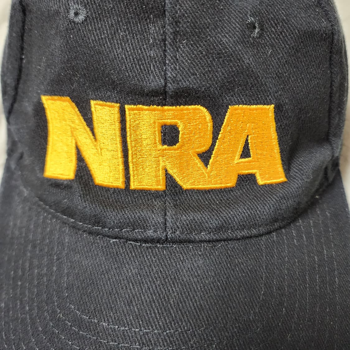 [OS] 빈티지 NRA 로고 블랙 6패널 캡 상품이미지2