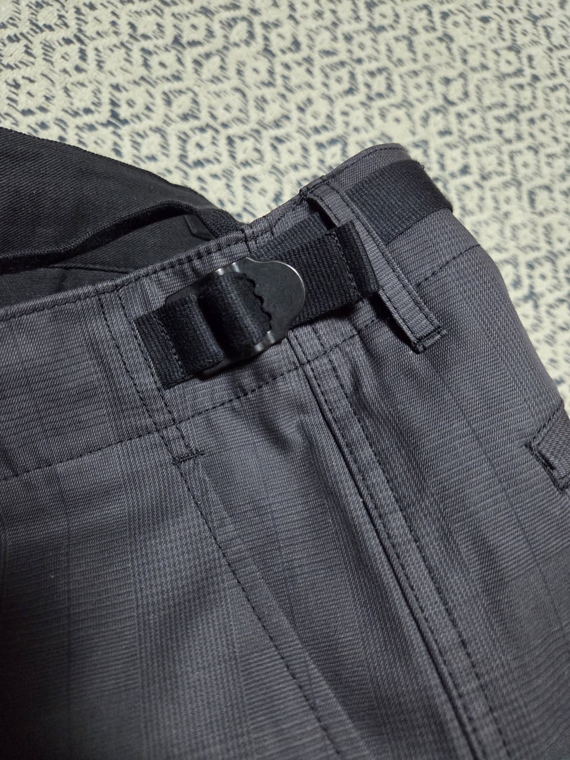 이스트로그 M65 팬츠 블랙 그레이 체크 M 상품이미지8