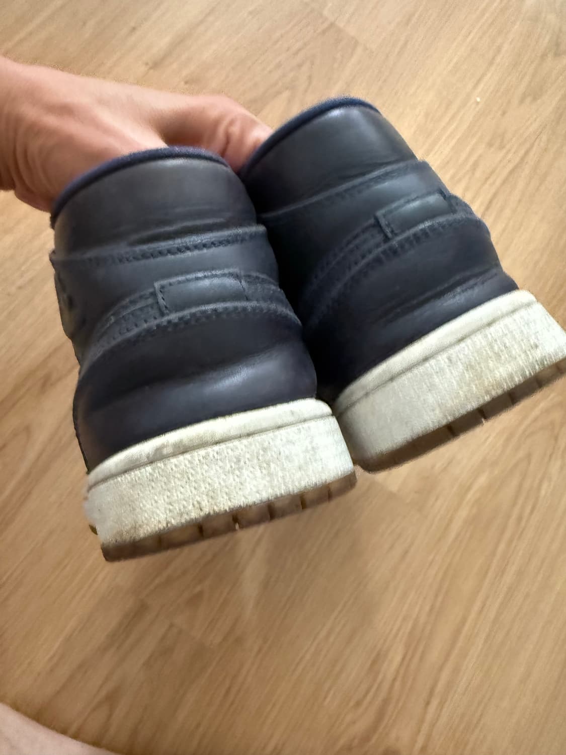 나이키  조던 1 미드 레트로 안티 그래비티 네이비 250mm 상품이미지3