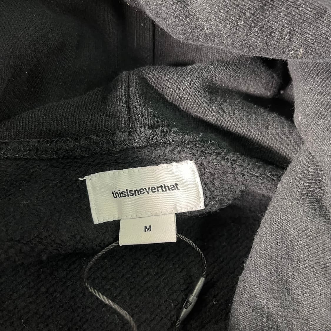 100 디스이즈네버댓 빅로고 후드티 상품이미지3