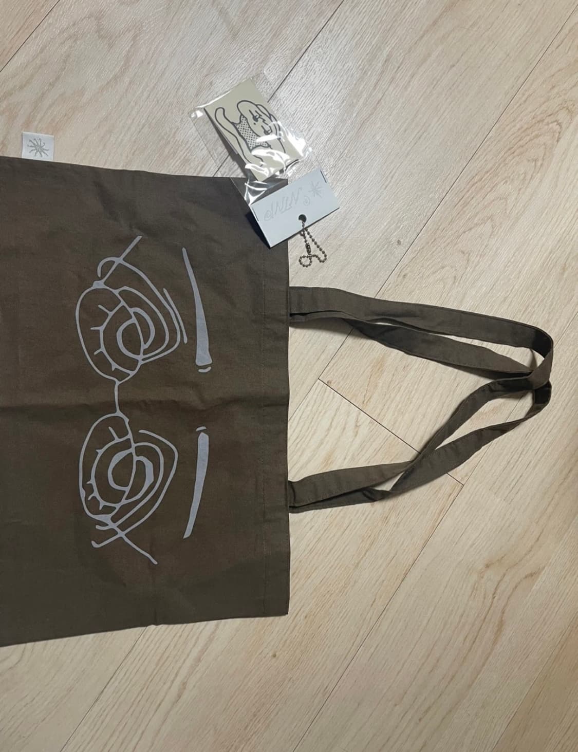 노타겟 노플랜 난시백 , 브라운 에코백  상품이미지1