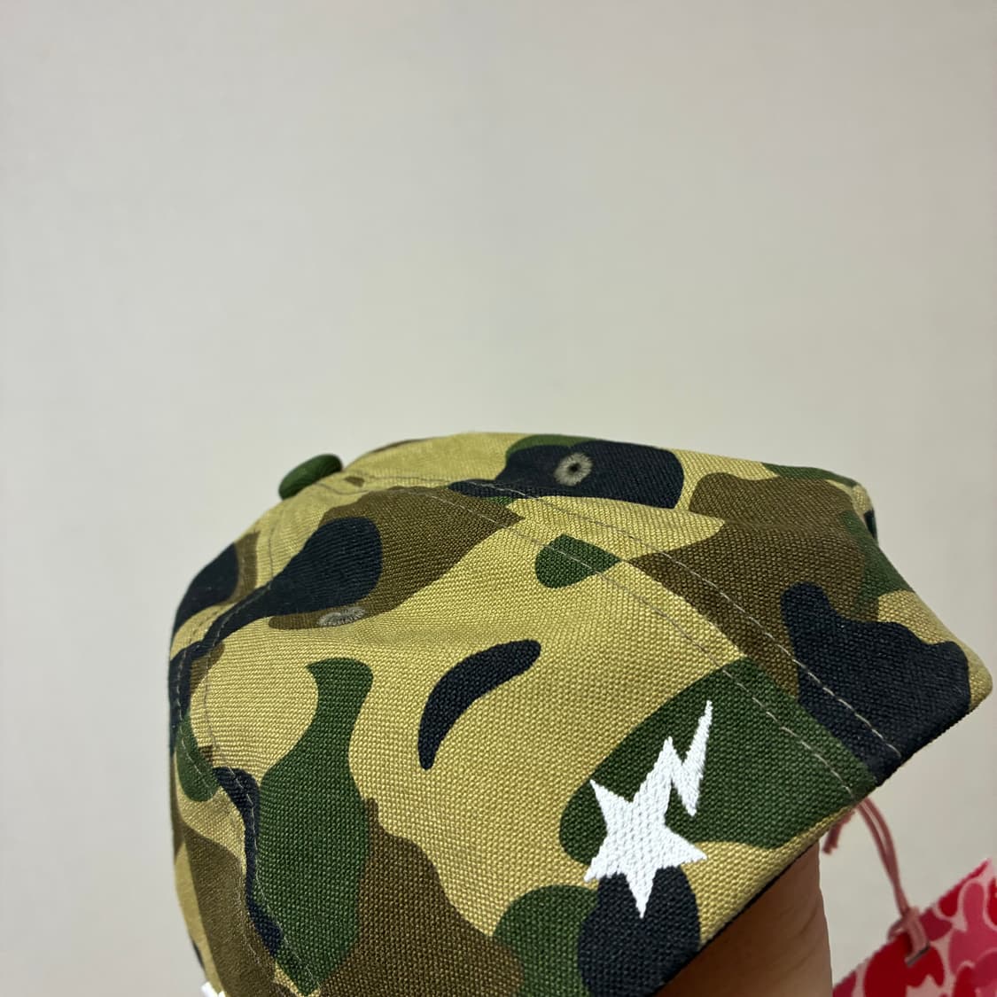 [free]베이프 1st 카모 볼캡 상품이미지3