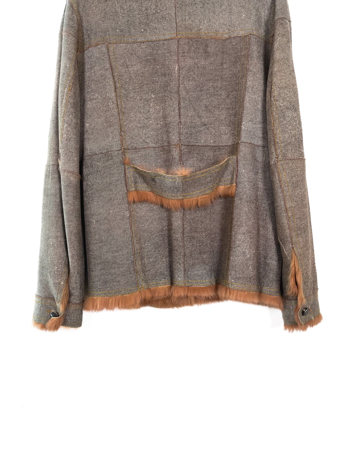 빈티지 토끼털 래빗퍼 자켓 상품이미지7