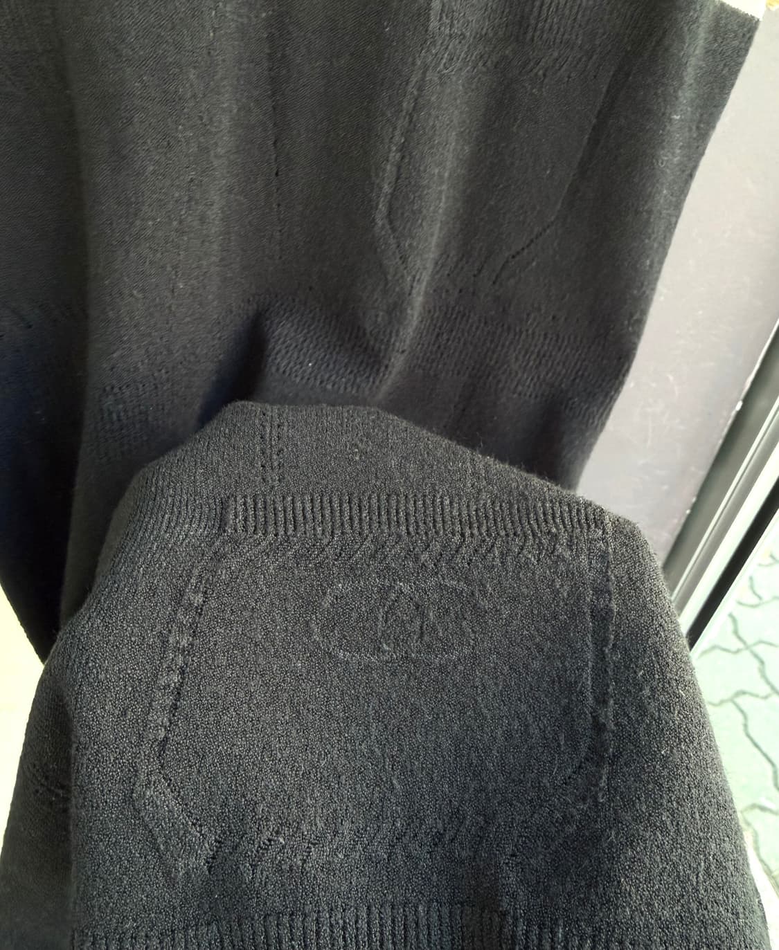 .40/ 샤넬 스티치 투톤 라운드 니트 상품이미지7