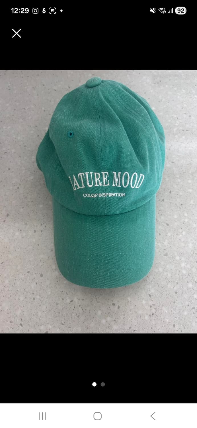 (마지막특가) 네이처무드 볼캡 새상품 상품이미지1