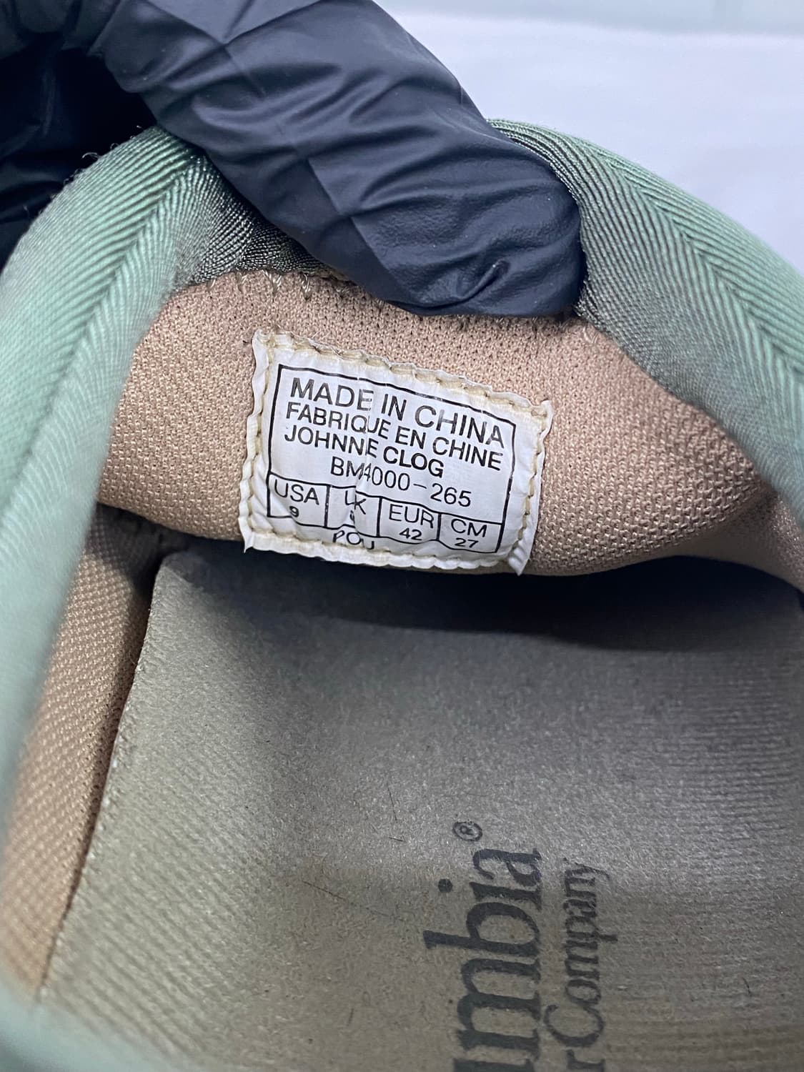 컬럼비아 Jhonnie clog 스웨이드 스니커즈 270 <72> 상품이미지7