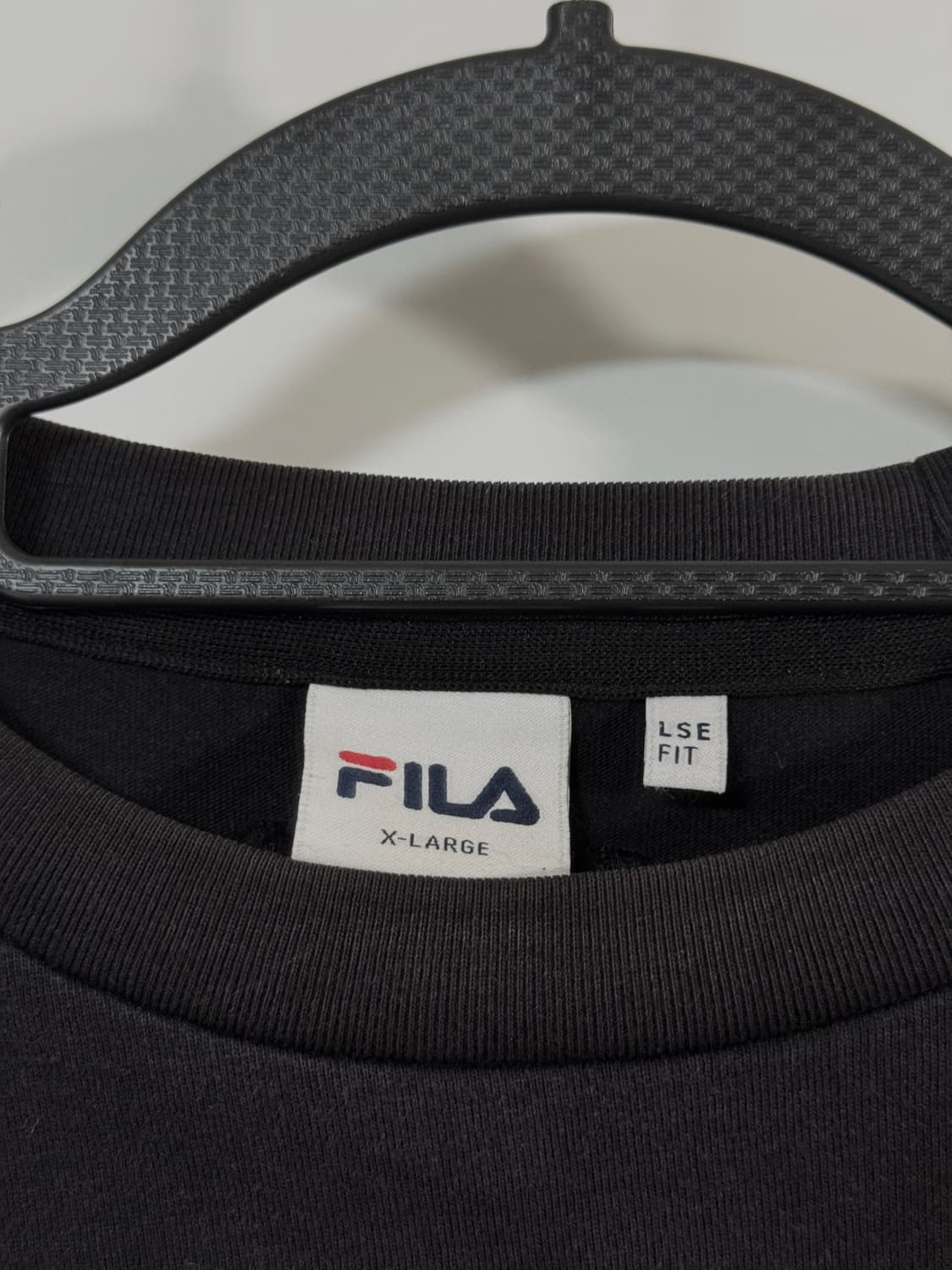 휠라 BIELLE ITALIA 블랙 반팔티 XL 상품이미지3