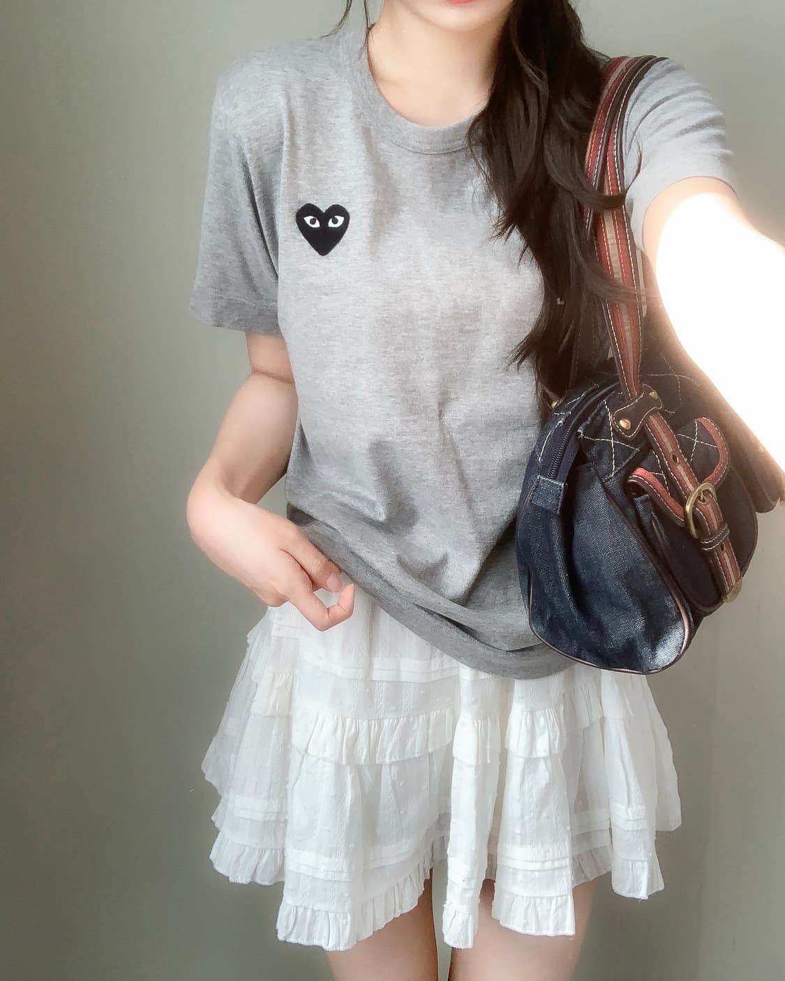 꼼데가르송 반팔티 상품이미지1