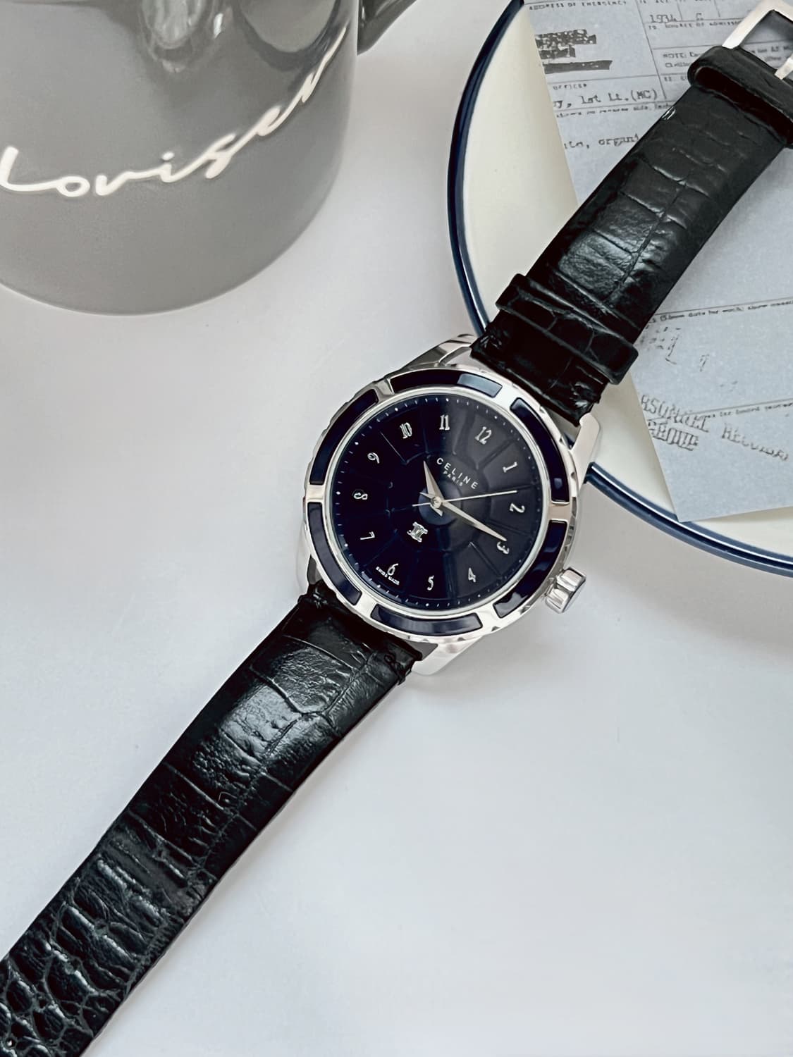 셀린느 트리옹프 남성 시계 / 정품감정 . 케어 상품이미지1