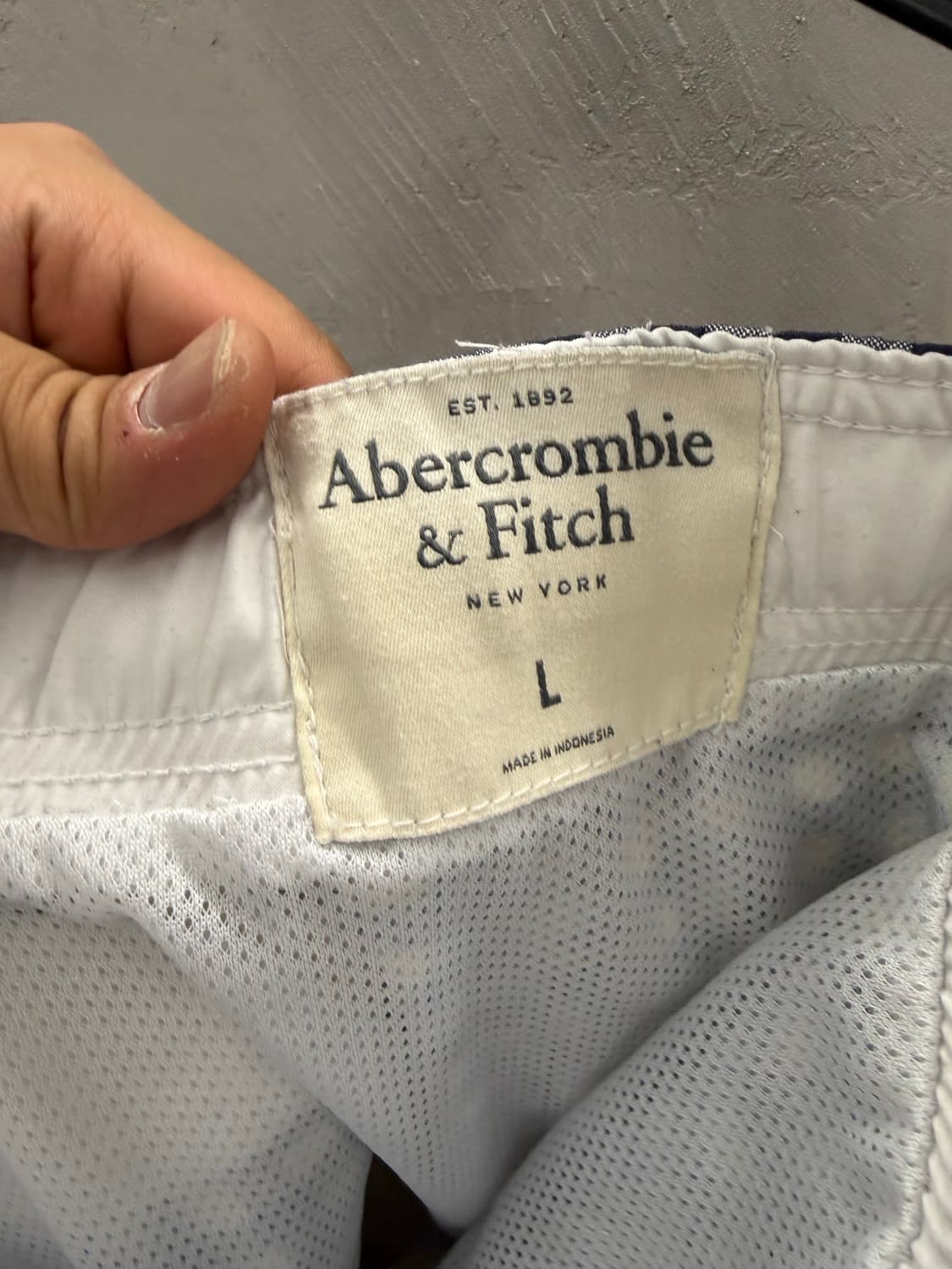 Abercrombie & Fitch 시어서커 리조트 쇼츠 L 상품이미지3